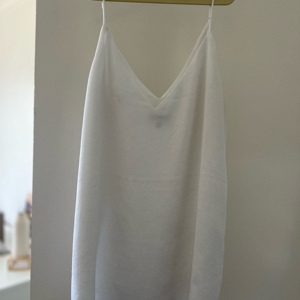 Elegant White Slip Blouse